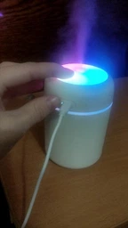 Увлажнитель воздуха ультразвуковой ночник для дома Brillix AirGlow 2F диффузор с led подсветкой 280мл + 4 сменных фильтра в комплекте увлажнители диффузоры фото от покупателей 14