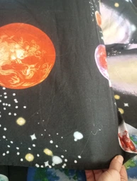 Набор Moon&Star Бязь Gold Люкс Universe Magic Простыня 150х220 см + 2 наволочки 50х70 см (MS-880000433) фото от покупателей 3