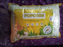 Подушка для сна IDEIA Popcorn 50x70 см Антиаллергенное кукурузное волокно с молнией (4820182650406) фото от покупателей 5