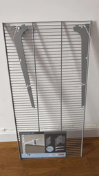 Полка навесная Dolle Gridboard Set из стали 80 x 40.6 см Серая (4007557208091) фото от покупателей 3