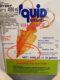 Рыбный соус Squid Brand 4.5 л (8850620888036)