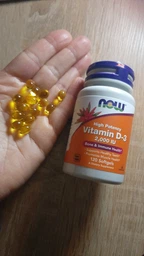 Вітаміни та мінерали NOW Vitamin D3 2000 IU, 120 капсул фото від покупців 7