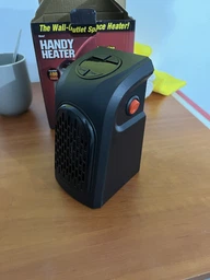 Обогреватель 400 Вт Rovus Handy Heater пульт ДУ Черный (ICL44)