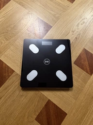 Смарт-ваги, розумні підлогові ваги Domotec Smart Scale 2, електронні, фітнес, Bluetooth, 180 кг, чорні