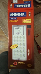 Ручний ліхтар переносний Almina DL-2424 PowerBank 24 LED світлодіодні лампи на акумуляторі Аварійний світильник повербанк 3000 мАг фото від покупців 17