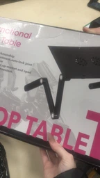 Столик для ноутбука с охлаждением Laptop Table T8 черный