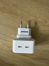 Переходник сетевой с защитой от детей ProZone AC9600 Compact US to EU Plug Белый