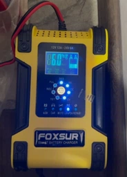 FOXSUR (12V-12А 24V-6А) FBC122412D - імпульсний зарядний пристрій для автомобільних АКБ фото від покупців 13