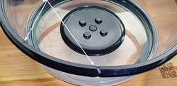 Вакуумна багаторазова кришка для продуктів Vacuum Food Sealer 19 см Чорна фото від покупців 3