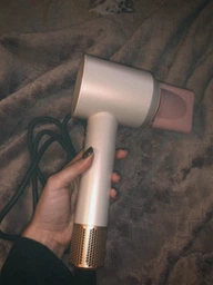 Фен для волосся Leafless Hair Dryer професійний потужний фен 1 насадка 1600 Вт Macarun фото от покупателей 3