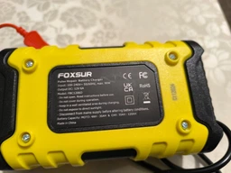Імпульсний зарядний пристрій для акумулятора Foxsur FBC1206F 12 В 6 А 4-120 А⋅г фото від покупців 4