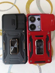 Ударостійкий чохол Camshield Army Ring Xiaomi Redmi Note 13 4G (Синій / Navy) фото від покупців 1