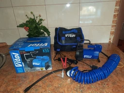 Автокомпресор Vitol К-55 150 psi 23 A 50 л шланг 5 м з дефлятором клеми (K-55) фото від покупців 2