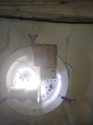 20вт 20W 20ватт аккумуляторная лампа Е27 cветодиодная лед LED белый свет + крючок в подарок фото от покупателей 2