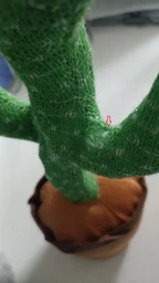Танцующий кактус 120 песен с подсветкой Dancing Cactus Зеленый повторение голоса + упаковка (SH773977)