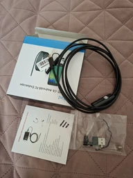 Эндоскоп для смартфона и компьютера Type-C + USB для Android Windows с гибким зондом, 2 м, камера 5.5 мм автомобильный для дома водонепроницаемый, гибкая камера фото от покупателей 19