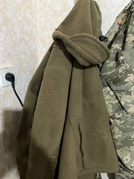 Флісова кофта з капюшоном M-Tac Windblock Division Gen.II Coyote Brown розмір XL