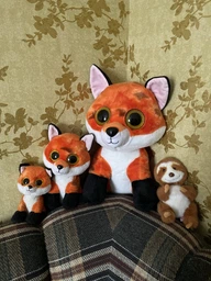 Мягкая игрушка TY Beanie Boos Meadow Лисичка Оранжевая 42 cм (0008421388165)