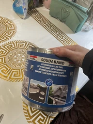 Лента битумная герметизирующая алюминиевая SOUDABAND 5.0см/10м