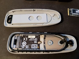Внешний карман Asus Cobble SSD Enclosure M.2 NVMe (PCIe) USB 3.2 Gen2x1 Type-C Grey (ESD-A1A) (90DD02R6-M09000) фото от покупателей 15