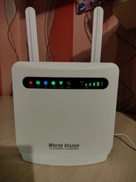Маршрутизатор 4G модем/роутер USB WI-FI 3G/4G LTE World Vision CONNECT STANDARD + 2 антени 7 дБі. Швидкість 150 Мбіт/с. Два виходи під антену. Підтримка 16 пристроїв. З адаптером живлення від Павербанка DC-USB. Для операторів Київстар, Vodafone, Lifecell
