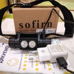 Налобний ліхтар Sofirn H25LR black LH351D 90CRI + SST 20-DR Red LED 5000K + акумулятор 3000mAh фото от покупателей 3