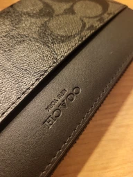 Кошелек для карточек Coach Accordion Wallet In Signature Canvas 10003 Черный (191202439795) фото от покупателей 2