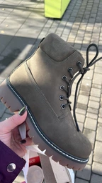 Подростковые демисезонные кожаные ботинки для мальчика Lasocki Young RIVER CI12-8468-02 36 Хаки (5905588139126) фото от покупателей 1