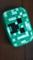 Детский школьный пенал Майнкрафт Minecraft для мальчиков зеленый органайзер 3 отделения фото от покупателей 3