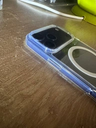 Противоударный чехол для iPhone 17 Pro Max IPAKY Comely Magsafe Series Прозрачный фото от покупателей 5