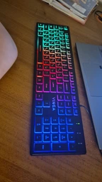 Клавиатура проводная Vinga KB410 USB White