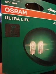 Автолампи Osram Ultra Life W5W (2825ULT-02B) (2825ult-2bl) фото від покупців 4