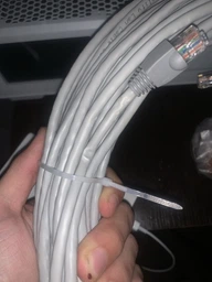 Патч-корд мережний кабель Інтернет gigabit ethernet Cat 6e RJ45 Lan Cable 20 м Kayfovo LC-6 Білий фото від покупців 12