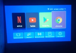 Смарт проектор домашний кинотеатр портативный Wi-Fi для дома мультимедийный поддерживает трапецеидальное искажение и масштабирование совместим с HDMI USB смартфон 5000 люменов фото от покупателей 12