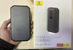 Пусковое зарядное устройство авто аккумулятора бустер BASEUS Super Energy Pro Car Jump Starter 1000A 10000mAh с функцией powerbank фото от покупателей 2