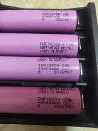 Аккумулятор Samsung 18650 Li-Ion INR18650-35, 3350mAh, 8A, 4.2/3.6/2.5V Pink (YT12402) фото от покупателей 14