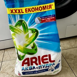 Пральний порошок Ariel Аква-Пудра Touch of Lenor 8.1 кг (8006540536827)