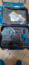 Лазерный уровень нивелир Laser Level 4D 2 аккумулятора 16 линий зеленый луч в сумке синий фото от покупателей 19