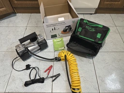 Автомобільний компресор Moltis, 12V, 2 циліндри, 25А, 90 л/хв, 360 Вт, шланг 6 м фото від покупців 2