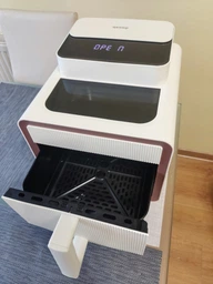 Аэрогриль 4200W 9L без масла Rainberg RB-2313W для приготовления пищи белый фото от покупателей 3