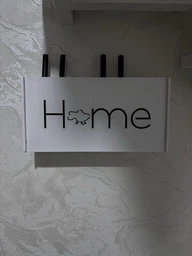 Настенная коробка для роутера Wi-Fi Полка 40*20*10 см Белая HOME фото от покупателей 1