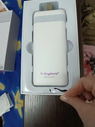 УМБ повербанк Y-Kryptone N-32 LED Light 30000 mAh Black (YK-N32LC-B)