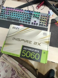 Видеокарта MSI GeForce RTX 5060 8GB GDDR7 INSPIRE 2X OC фото от покупателей 3