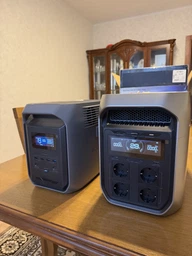 Зарядна станція Ecoflow Delta 3 Max Plus / 3000 Вт / 2048 Вт⋅год / LiFePO4 (EFD3MP-EU-CBOX)