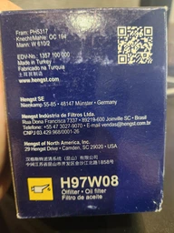 Фильтр масла HENGST FILTER H97W08 Hengst (H97W08)