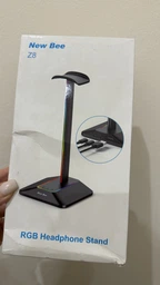 Підставка для геймерських навушників RGB New Bee NB-Z8 Black фото від покупців 11
