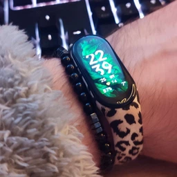 Комплект силіконових ремінців MRK Leo Set для фітнес браслета Xiaomi Mi Band 5/6/7 три ремінці + металева кнопка (mrk6726)