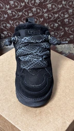 Жіночі уггі кросівки Зимові Замшеві Коричневі UGG Lowmel Sneaker Chestnut (37, коричневі) фото от покупателей 1