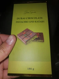 Дубайский шоколад фисташка и катаифи LАVIVA CHOCOLATE, 200г