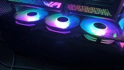 Набор вентиляторов ASUS TUF Gaming TR120 ARGB Triple Pack Reverse Blade Black (90DA00D0-B09020)